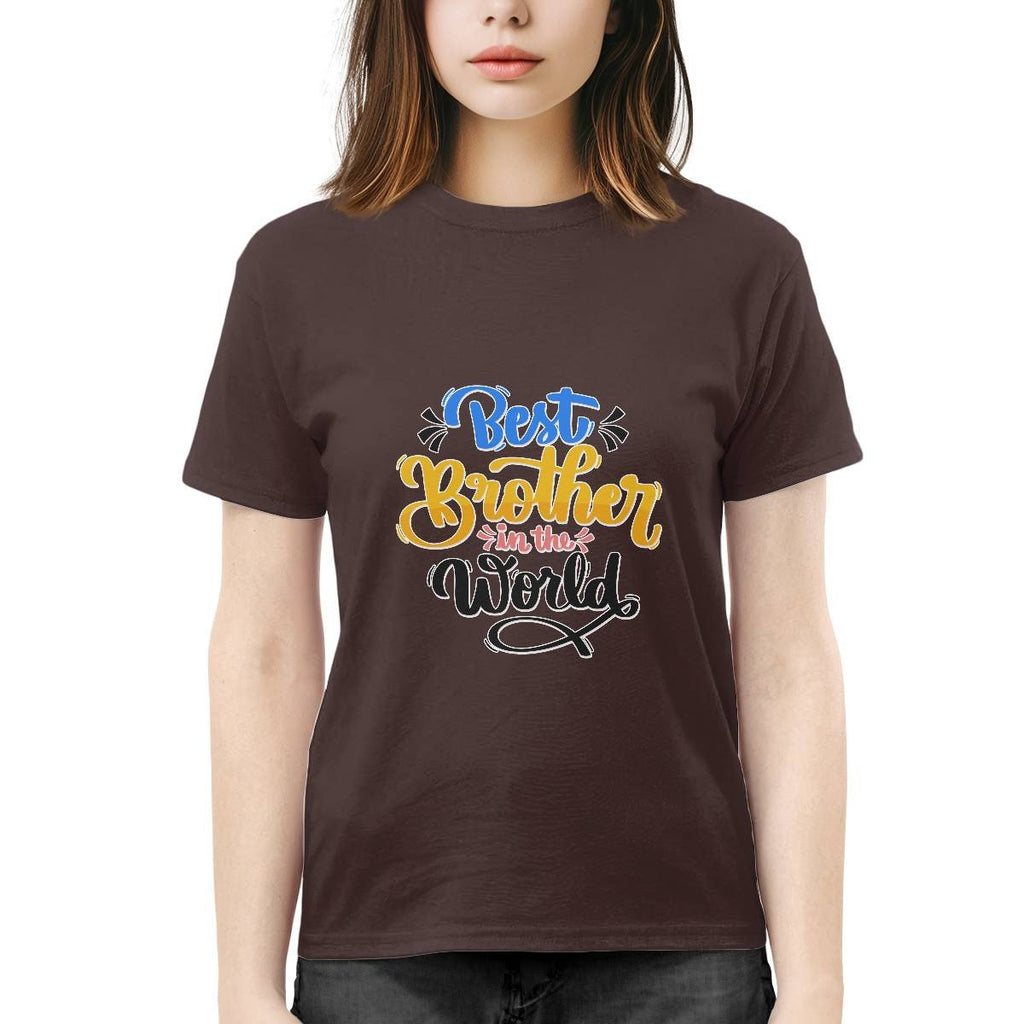 Brother Quote - Best Brother in The World T-shirt