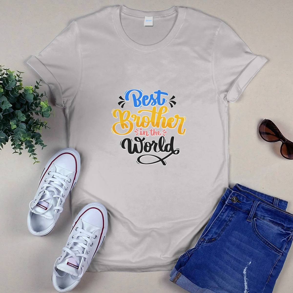Brother Quote - Best Brother in The World T-shirt