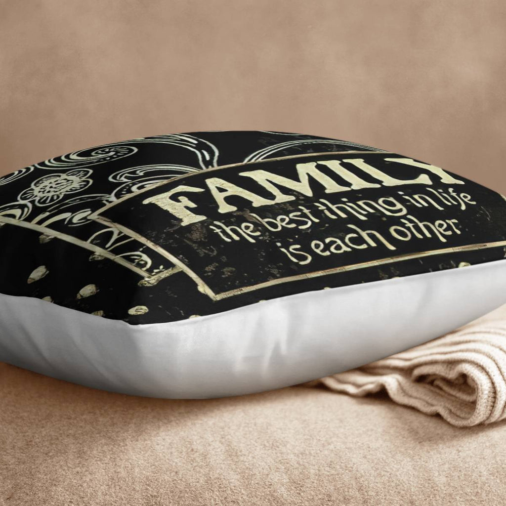 Family Quote Pillow