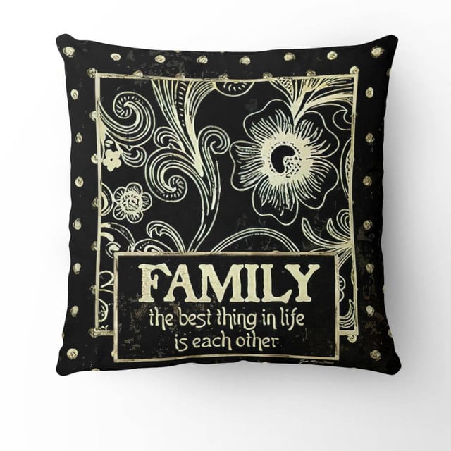 Family Quote Pillow
